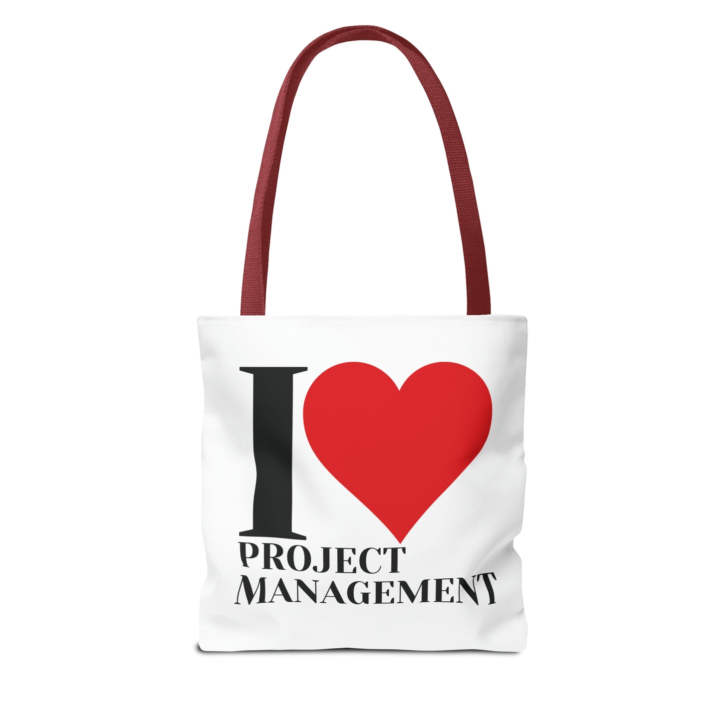 Tote Bag - All-Over-Print - Project Manager Nutritional Label