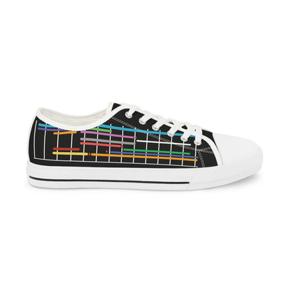 Low Top Sneakers (Men's) - Gantt Chart - All-Over-Print design