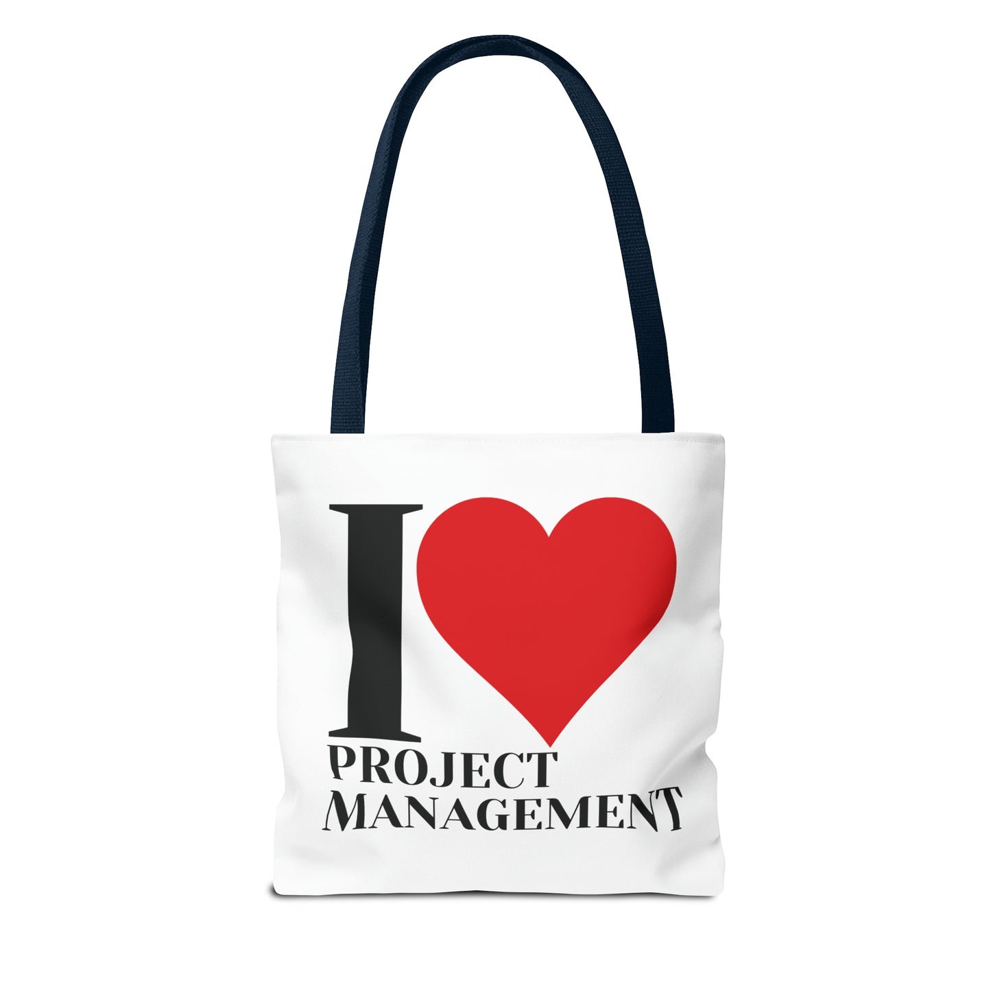 Tote Bag - All-Over-Print - Project Manager Nutritional Label